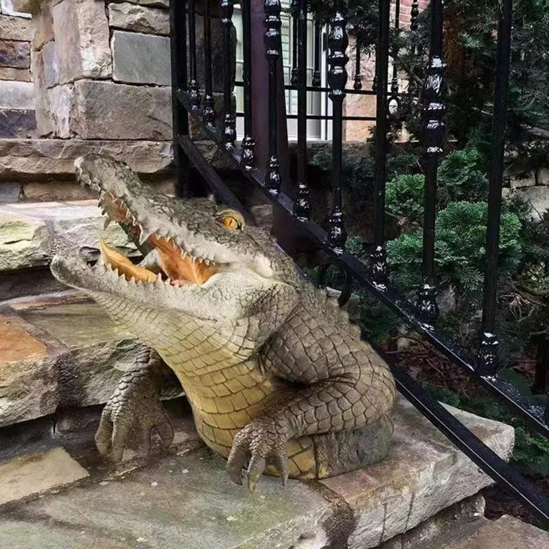 1 Piece Crocodile Head Courtyard Pond Floating Animal Ornaments Park Pool Simulation Ornaments Outdoor Decor Gardening
1 Piece Crocodile Head Courtyard Pond Floating Animal Ornaments Park Pool Simulation Ornaments Outdoor Decor Gardening