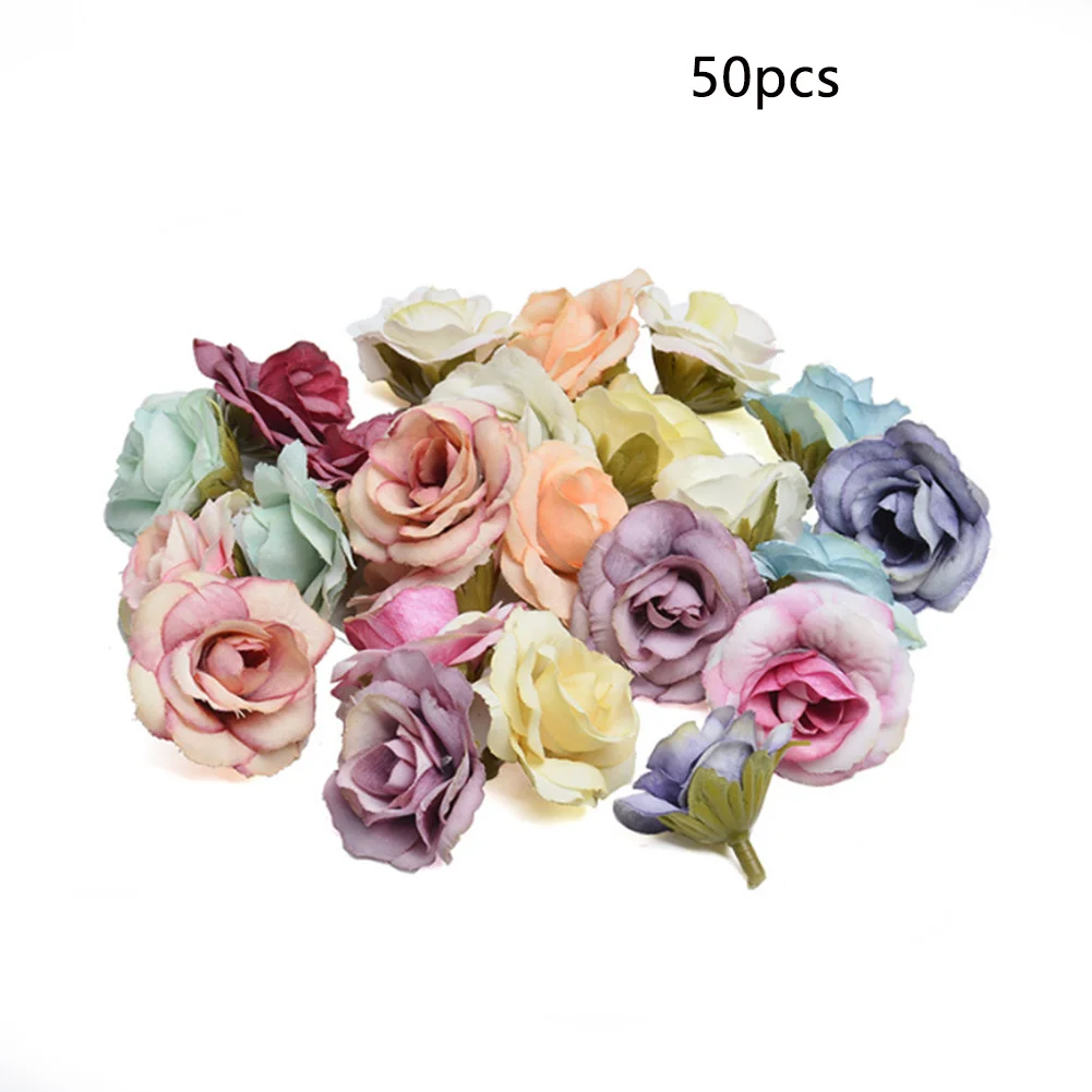 50pcs Artificial Flower Head Fake Rose Craft Lifelike DIY Floral Portable Home Reusable Cloth Wedding Decoration Mini Party
50pcs Artificial Flower Head Fake Rose Craft Lifelike DIY Floral Portable Home Reusable Cloth Wedding Decoration Mini Party