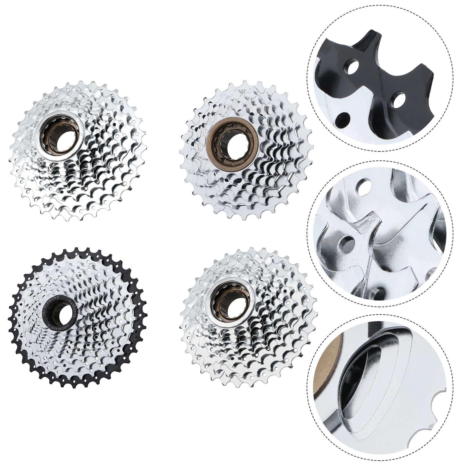 MTB Bicycle Flywheel Thread Type 6/7/8/9/10speed Sprocket Bike Casstte Freewheel Bicycle Accessories Cycling Parts
MTB Bicycle Flywheel Thread Type 6/7/8/9/10speed Sprocket Bike Casstte Freewheel Bicycle Accessories Cycling Parts