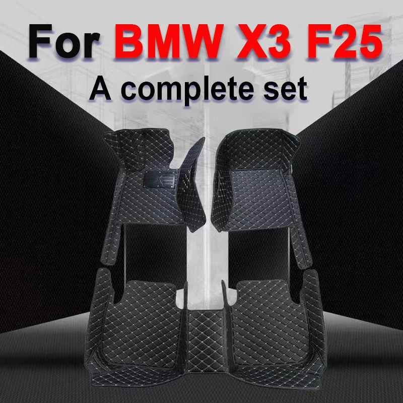 Car Floor Mats For BMW X3 F25 MK2 2011~2014 Leather Luxury Mat Protective Pad Rug Covers Carpet Car Accessories Interior Parts
Car Floor Mats For BMW X3 F25 MK2 2011~2014 Leather Luxury Mat Protective Pad Rug Covers Carpet Car Accessories Interior Parts