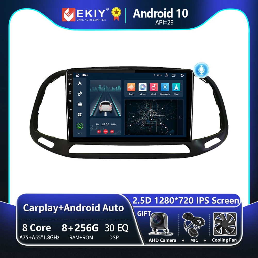EKIY T8 8 256G для Fiat Doblo 2015-2019 Android 10 Автомобильная радиосистема Мультимедийная система Магнитофон Навигация GPS Авторадио Стерео Carplay Беспроводна...
EKIY T8 8 256G для Fiat Doblo 2015-2019 Android 10 Автомобильная радиосистема Мультимедийная система Магнитофон Навигация GPS Авторадио Стерео Carplay Беспроводна...