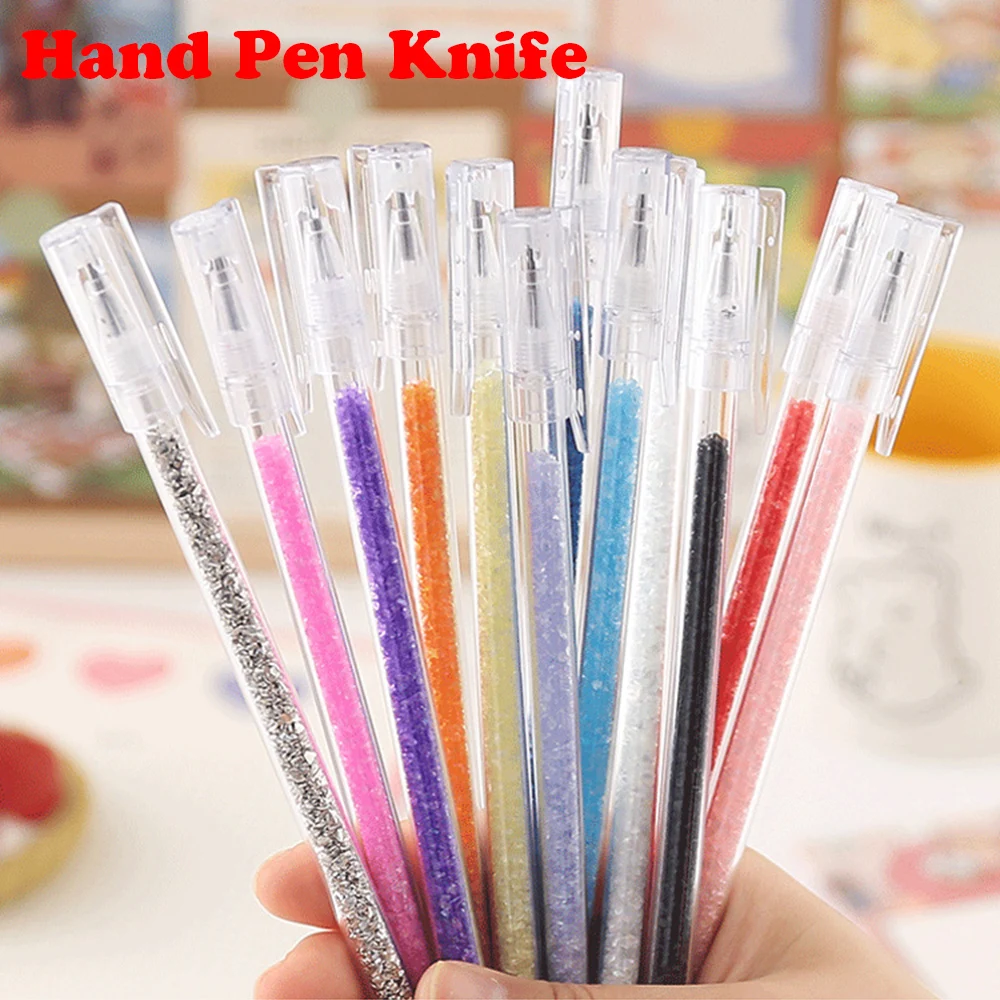 Paper Knife Engraving Pen For Knife DIY Hand Account Portable Safety Paper Cutting Tools Students Gift Office School Stationery
Paper Knife Engraving Pen For Knife DIY Hand Account Portable Safety Paper Cutting Tools Students Gift Office School Stationery