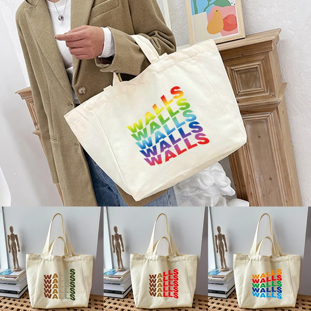 Shopping Bag Walls Series Print Reusable Large Eco Friendly Tote Bag Daily Shopper Bag Folding Storage Bag Portable Shoulder Bag
Shopping Bag Walls Series Print Reusable Large Eco Friendly Tote Bag Daily Shopper Bag Folding Storage Bag Portable Shoulder Bag