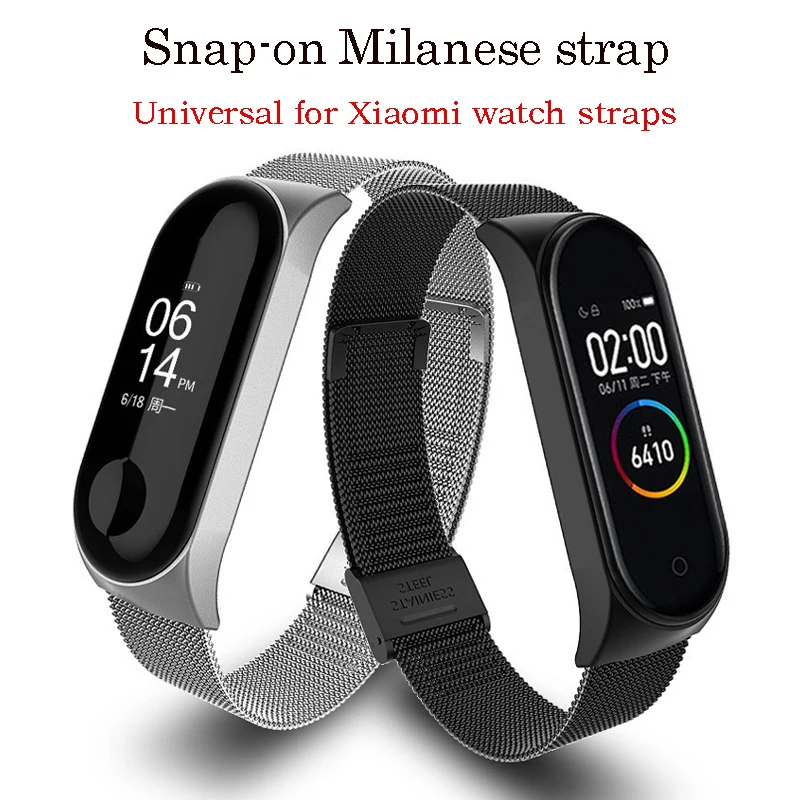 Strap For Xiaomi Mi Band 7 6 4 5 Wrist Bracelet Screwless Stainless Steel Wristbands Pulseira for Mi Band 7 6 5 4 3 Metal Strap 
Strap For Xiaomi Mi Band 7 6 4 5 Wrist Bracelet Screwless Stainless Steel Wristbands Pulseira for Mi Band 7 6 5 4 3 Metal Strap