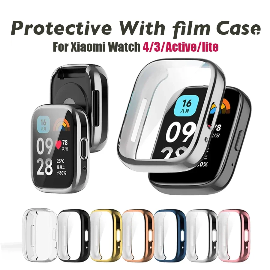 Защитный чехол из ТПУ для смарт-часов Xiaomi Redmi Watch 3 Active/Lite защитный 4
