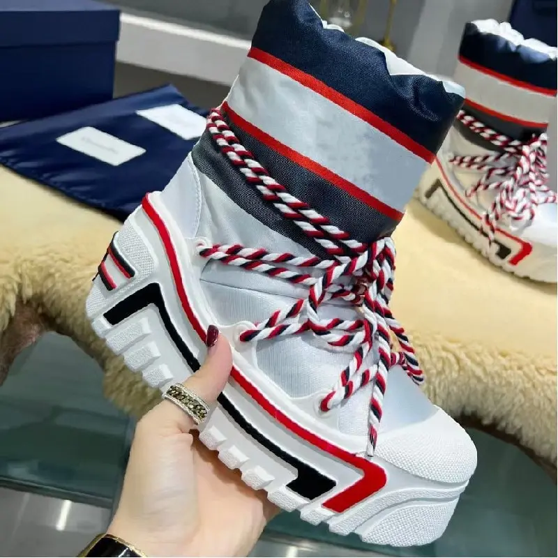 Женские зимние ботинки с леопардовым принтом, водонепроницаемые ботильоны на шнуровке, женская зимняя обувь на платформе с теплым мехом, 2022
Женские зимние ботинки с леопардовым принтом, водонепроницаемые ботильоны на шнуровке, женская зимняя обувь на платформе с теплым мехом, 2022