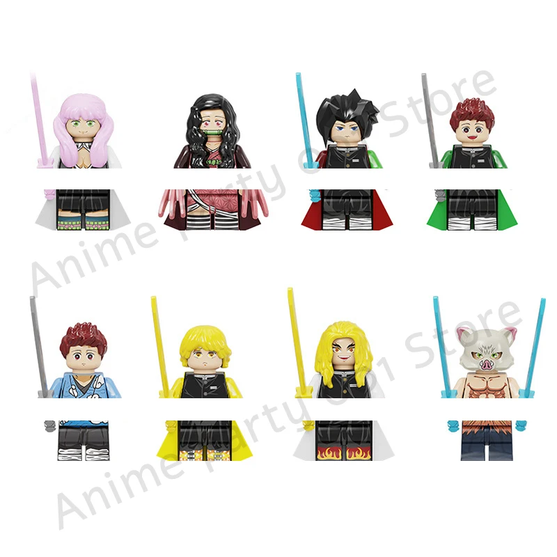 Demon Slayer Anime Series Mugen TrainTanjirou Nezuko Giyuu Kyoujurou Figures Heads Building Blocks Creative Toys For Kid
Demon Slayer Anime Series Mugen TrainTanjirou Nezuko Giyuu Kyoujurou Figures Heads Building Blocks Creative Toys For Kid