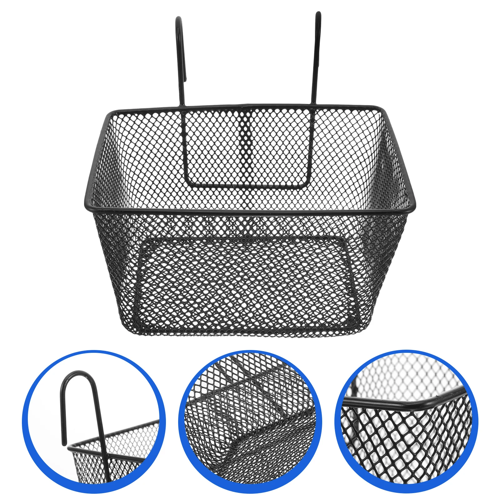Bicycle Basket Bike Container Metal Scooter Cycling Convenient Mountain Hanging Iron Front
Bicycle Basket Bike Container Metal Scooter Cycling Convenient Mountain Hanging Iron Front