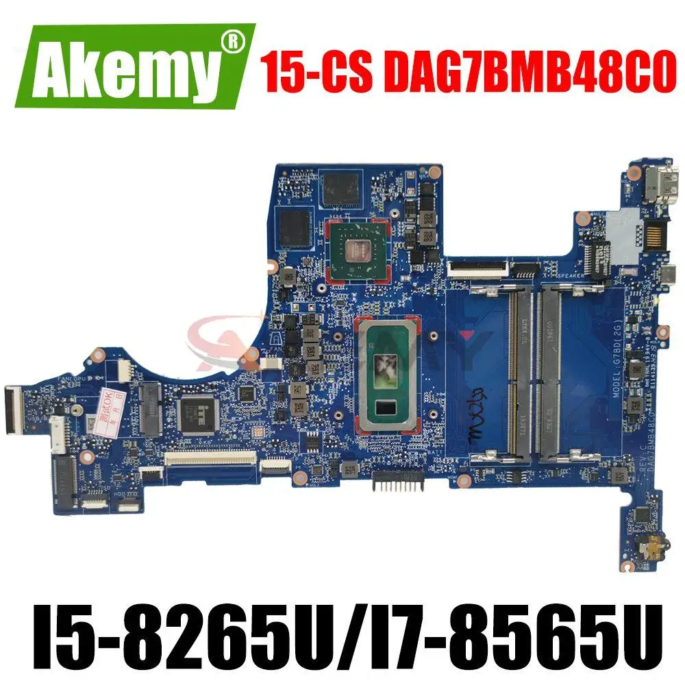 Материнская плата DAG7BMB48C0 G7BD для ноутбука HP Pavilion 15-CS 15T-CS 15t-cs200, материнская плата с I5-8265U i7-8565U CPU V2G
Материнская плата DAG7BMB48C0 G7BD для ноутбука HP Pavilion 15-CS 15T-CS 15t-cs200, материнская плата с I5-8265U i7-8565U CPU V2G