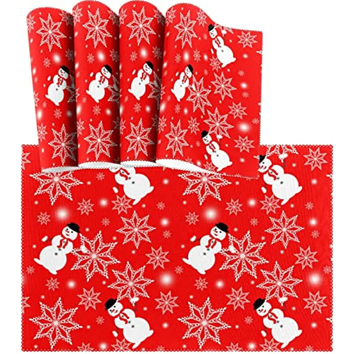 Red Christmas Placemats Non Slip Stain Heat Resistant for Dining Home Kitchen Dining Room Restaurant Party Indoor Outdoor
Red Christmas Placemats Non Slip Stain Heat Resistant for Dining Home Kitchen Dining Room Restaurant Party Indoor Outdoor