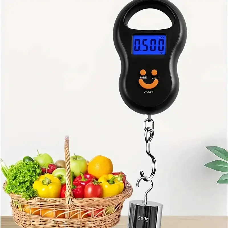 Durable Electronic Scale Mini Portable Handheld Scale LCD Digital Weighing Scale Small Food Spring Luggage Handheld Gram Scale
Durable Electronic Scale Mini Portable Handheld Scale LCD Digital Weighing Scale Small Food Spring Luggage Handheld Gram Scale