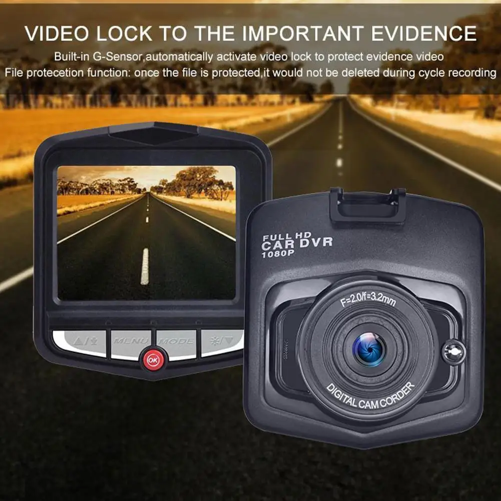 Dashcam 2.4 Inch Car Camera HD 1080P Portable Mini Dash Night Recorder Vision DVR Recording Loop Auto Vehical Cam Z0J2
Dashcam 2.4 Inch Car Camera HD 1080P Portable Mini Dash Night Recorder Vision DVR Recording Loop Auto Vehical Cam Z0J2