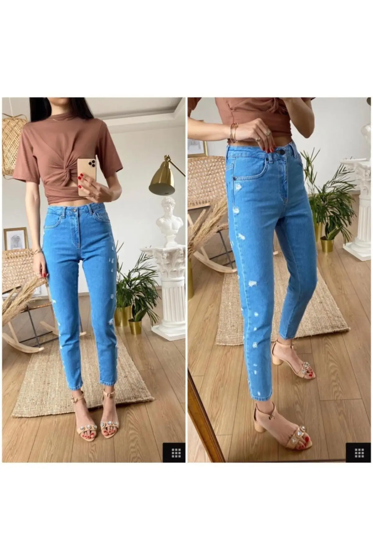 Women's Jean Point Ripped Detailed Legend Full Length Straight Pant Streetwear Female Buttons Zipper Ladies
Women's Jean Point Ripped Detailed Legend Full Length Straight Pant Streetwear Female Buttons Zipper Ladies