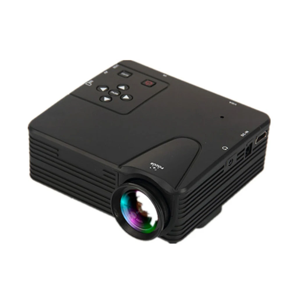 Bedroom Mini Movie Projector Home Theater Hotel Apartment Adjustable HD Projecting Machine with Earphone Port US Plug
Bedroom Mini Movie Projector Home Theater Hotel Apartment Adjustable HD Projecting Machine with Earphone Port US Plug
