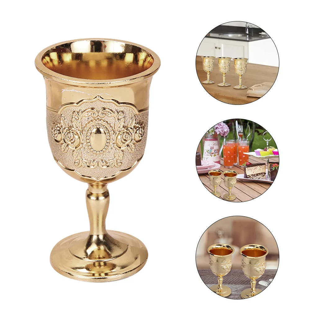 2pcs Embossed Glass Chalice Glasses Toasting Cups Offering Cup Chalice Cups Rustic Glass
2pcs Embossed Glass Chalice Glasses Toasting Cups Offering Cup Chalice Cups Rustic Glass