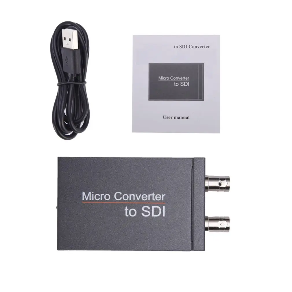 Micro HDMI-compatiable To SDI Converter With Power 1080p Video Audio Splitter In To Two SDI Output Adapter
Micro HDMI-compatiable To SDI Converter With Power 1080p Video Audio Splitter In To Two SDI Output Adapter