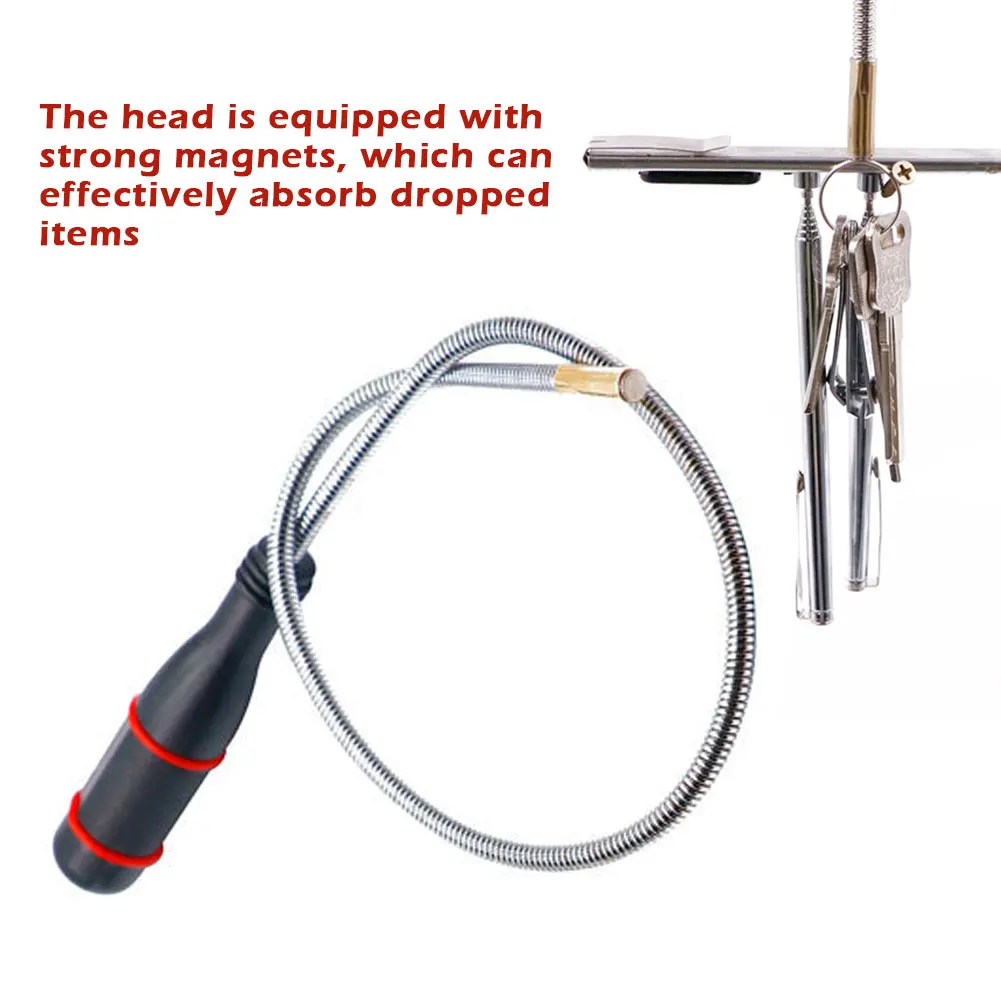 2pcs 59cm Universal Screws Nuts Magnetic Pickup Tool Strong Flexible Bendable Extension Suck Nails Hard-To-Reach Places Bolts
2pcs 59cm Universal Screws Nuts Magnetic Pickup Tool Strong Flexible Bendable Extension Suck Nails Hard-To-Reach Places Bolts
