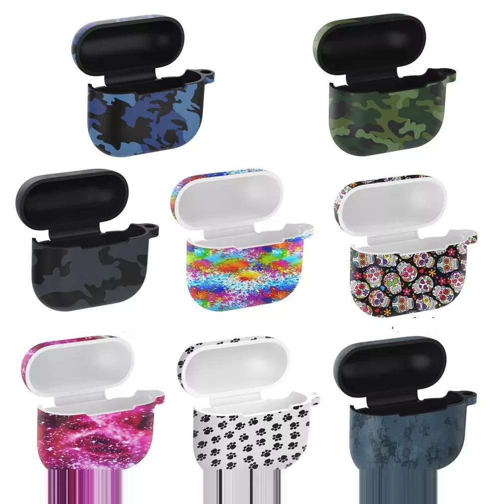 Wireless Earphone Case With Carabiner for AirPods Pro Case Silicone Protection Cover Headset Leopard Camouflage Shell
Wireless Earphone Case With Carabiner for AirPods Pro Case Silicone Protection Cover Headset Leopard Camouflage Shell