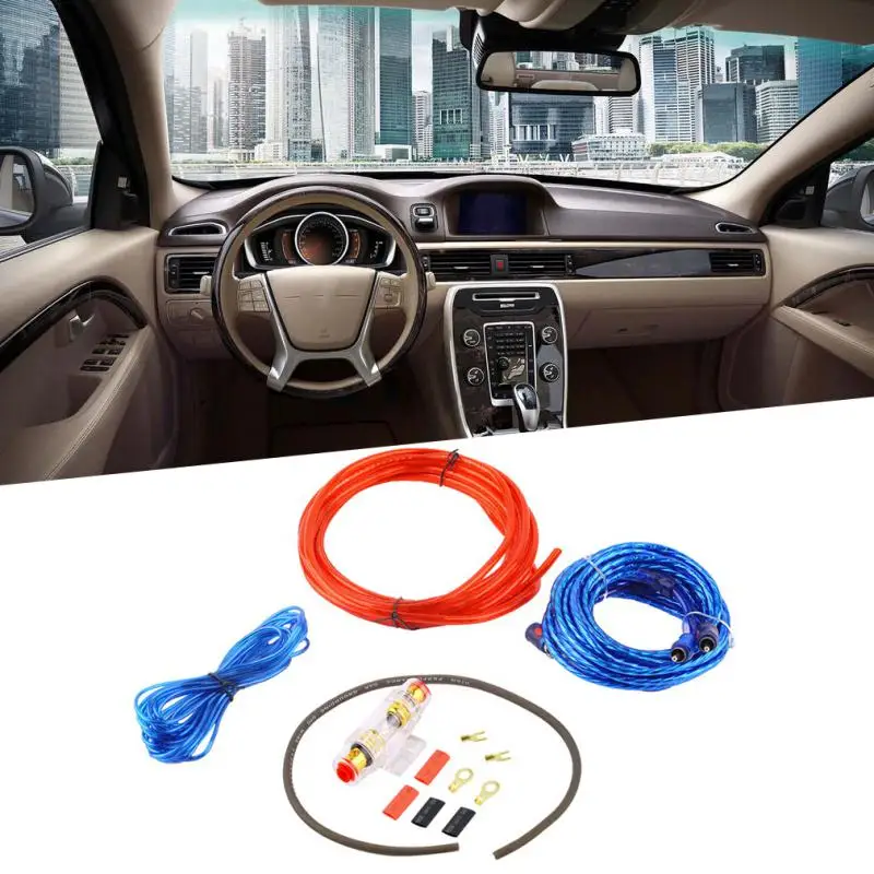800W Car Audio Amplifier Subwoofer AMP Wiring Fuse Holder Wire Cable Speaker Power Cable Fuse Kit
800W Car Audio Amplifier Subwoofer AMP Wiring Fuse Holder Wire Cable Speaker Power Cable Fuse Kit