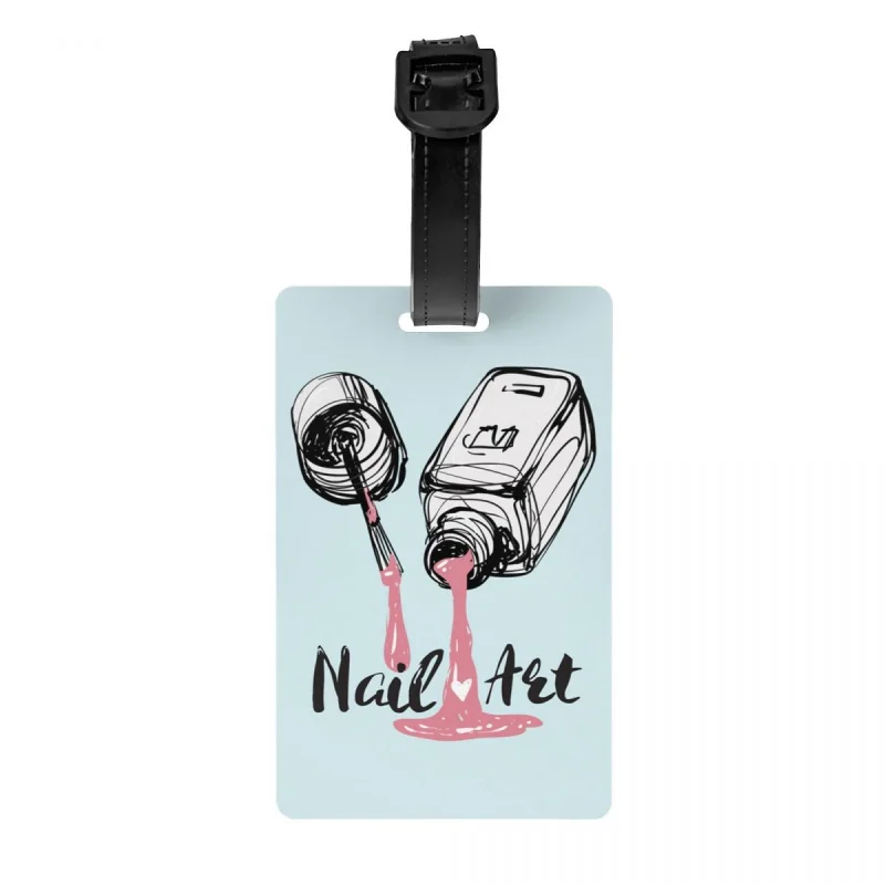 Пользовательский Современный лак для ногтей багажная бирка с именной карточкой маникюр Личная Обложка идентификационная бирка для путешествий сумка чемодан
Пользовательский Современный лак для ногтей багажная бирка с именной карточкой маникюр Личная Обложка идентификационная бирка для путешествий сумка чемодан