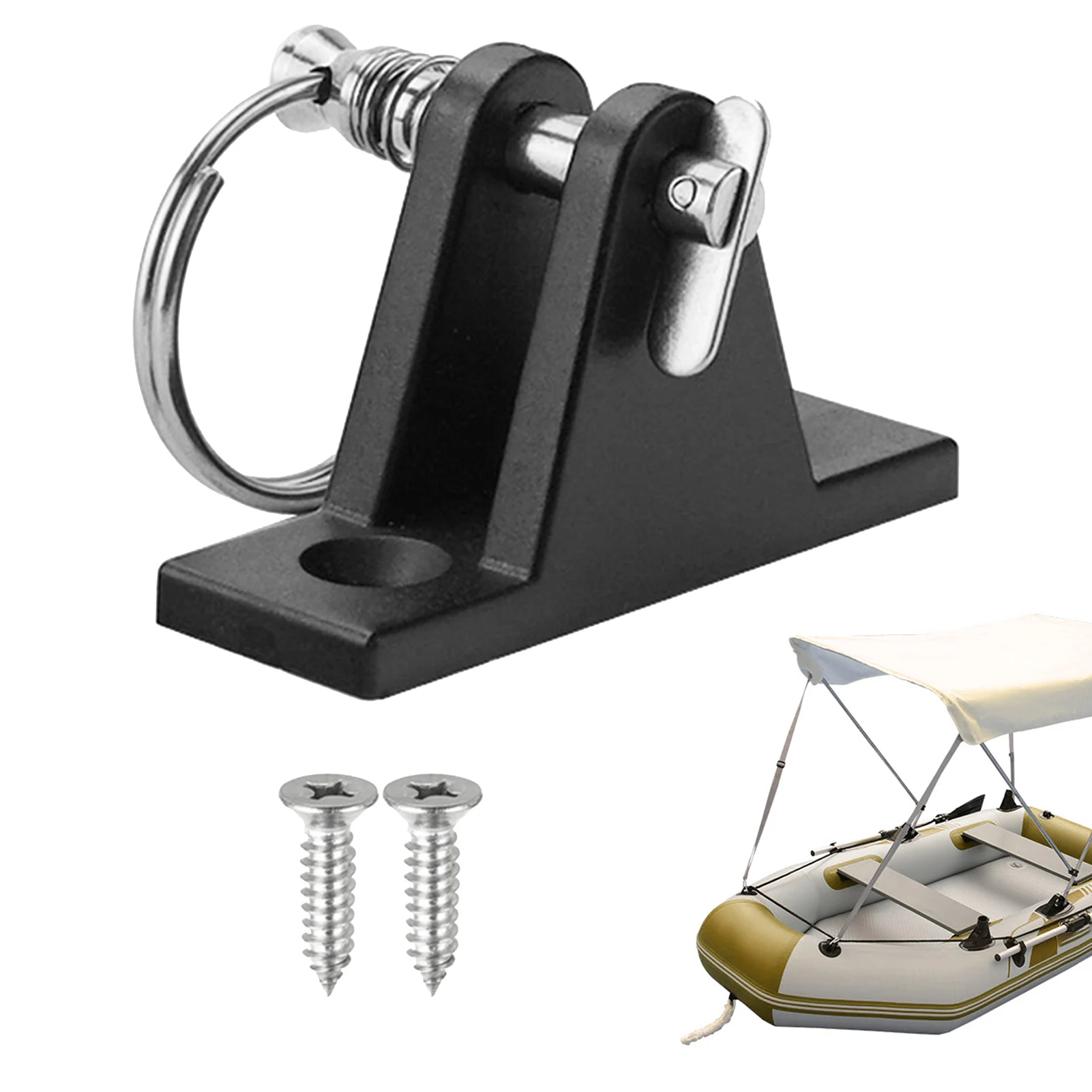 2pcs DECK HINGE Mount w/ Quick Release Pin Bimini Top Boat Nylon Boat Parts for Kayak Canoe Marine Boat Fishing Dinghy
2pcs DECK HINGE Mount w/ Quick Release Pin Bimini Top Boat Nylon Boat Parts for Kayak Canoe Marine Boat Fishing Dinghy