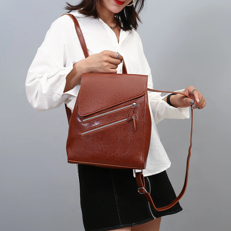 New Fashion Women Backpack High Quality Youth Leather Backpacks for Teenage Girls Female School Shoulder Bag Bagpack mochila
New Fashion Women Backpack High Quality Youth Leather Backpacks for Teenage Girls Female School Shoulder Bag Bagpack mochila