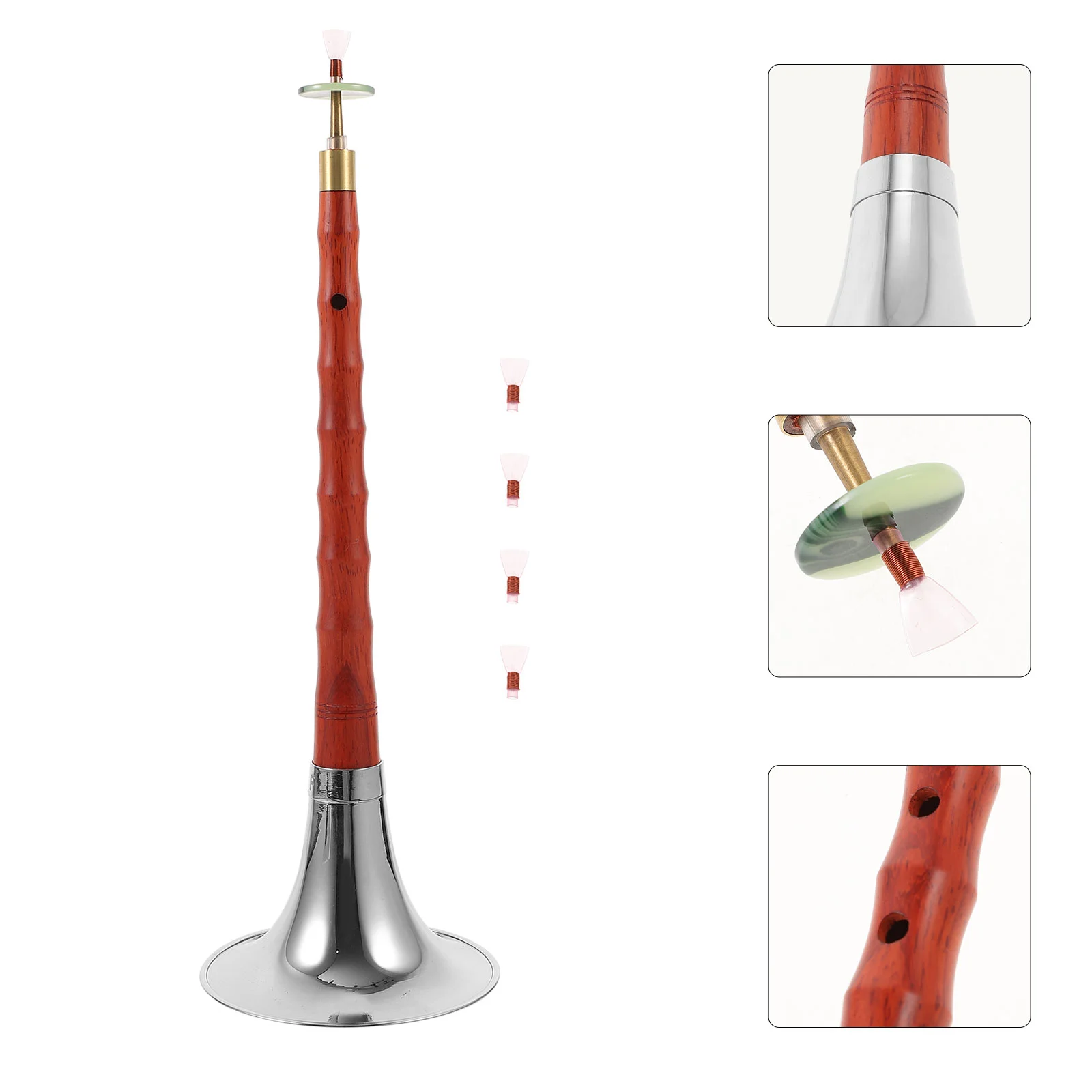 Suona Instrument Wood Crafts Musical Wooden Premium Wind Chinese Professional Beginners Use Child Practical
Suona Instrument Wood Crafts Musical Wooden Premium Wind Chinese Professional Beginners Use Child Practical