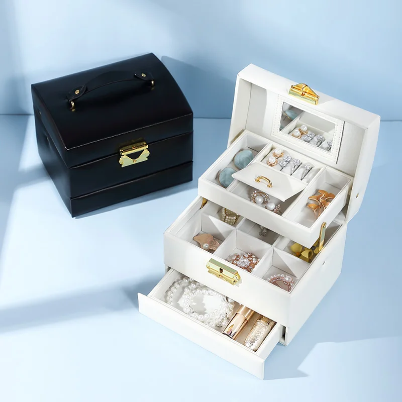 Jewelry Casket multi-storey Jewelry Box Multifunction Makeup Storage Makeup Organizer Beauty Travel Box Jewelry Organizer
Jewelry Casket multi-storey Jewelry Box Multifunction Makeup Storage Makeup Organizer Beauty Travel Box Jewelry Organizer