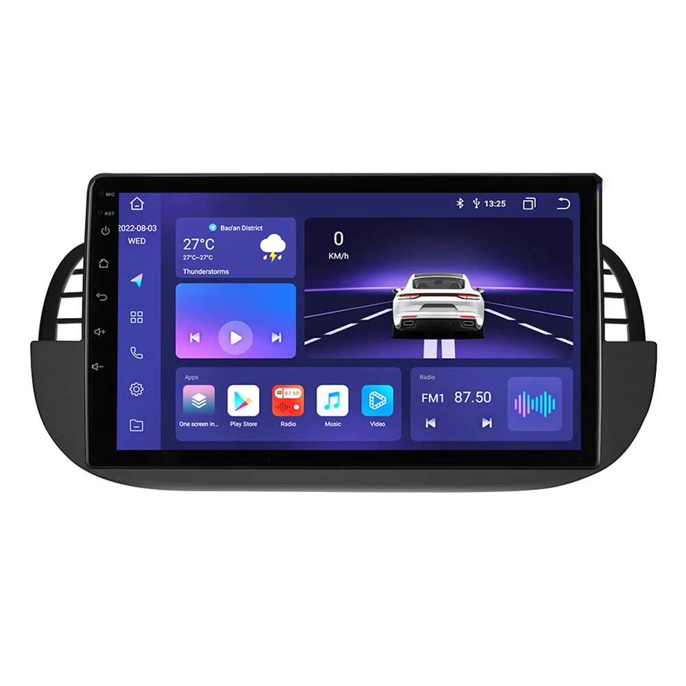 Car Stereo Radio Wifi Player CarPlay GPS For Fiat 500 2007-2014 2.5D HD Capacitive Screen Car Player Car Electronics Accessories
Car Stereo Radio Wifi Player CarPlay GPS For Fiat 500 2007-2014 2.5D HD Capacitive Screen Car Player Car Electronics Accessories