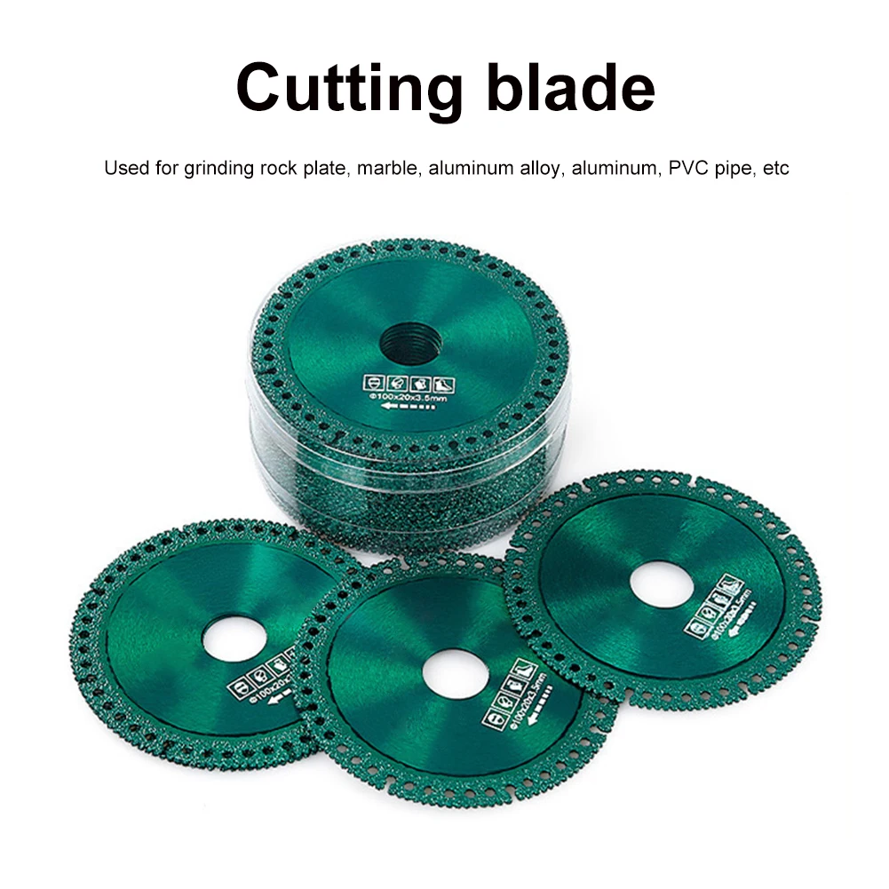 Ultrathin 100mm Grinding Saw Blade Multifunctional Mini Circular Saw Heat-resistance Wear-resistant for Alloy PVC Pipe Crystal 
Ultrathin 100mm Grinding Saw Blade Multifunctional Mini Circular Saw Heat-resistance Wear-resistant for Alloy PVC Pipe Crystal