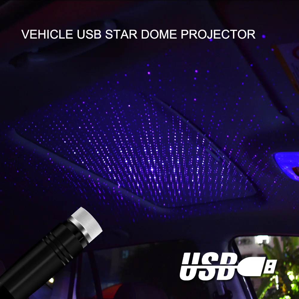 1PCS LED Car Roof Star Night Light Projector Atmosphere Galaxy Lamp USB Decorative Lamps Adjustable Auto Interior Decor Lamps
1PCS LED Car Roof Star Night Light Projector Atmosphere Galaxy Lamp USB Decorative Lamps Adjustable Auto Interior Decor Lamps