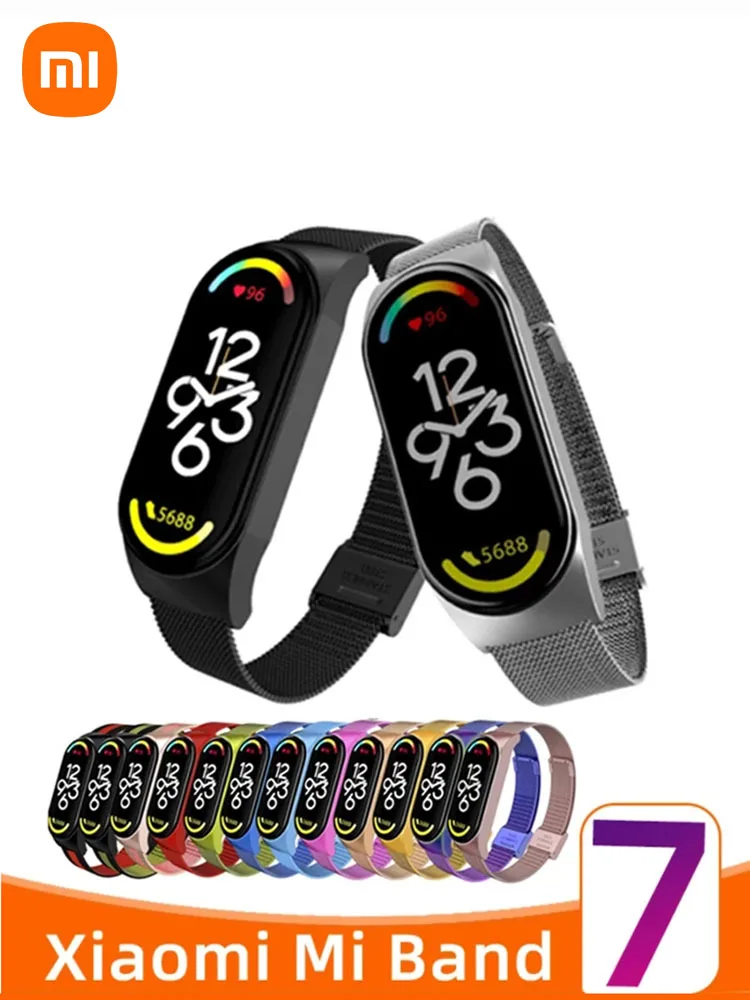 Смарт-браслет Xiaomi Smart Band 7, Водонепроницаемый Фитнес-трекер с AMOLED экраном, с функцией измерения кислорода в крови, Bluetooth, Mi Band 7
Смарт-браслет Xiaomi Smart Band 7, Водонепроницаемый Фитнес-трекер с AMOLED экраном, с функцией измерения кислорода в крови, Bluetooth, Mi Band 7