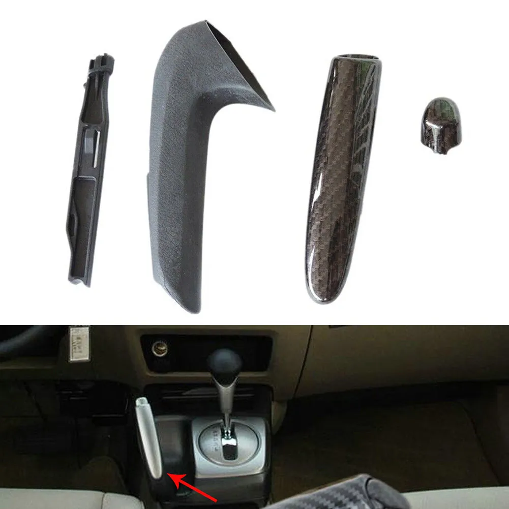Auto Front Hand Brake Handle Cover For Honda Civic Coupe Sedan 2006-2011 Carbon Fiber Style Front Hand Brake Trim Cover
Auto Front Hand Brake Handle Cover For Honda Civic Coupe Sedan 2006-2011 Carbon Fiber Style Front Hand Brake Trim Cover