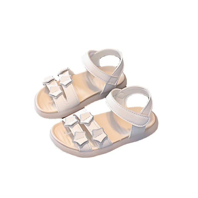 Pink Girls Cute Solid Sandals 2022 Summer Star Korean Style Beach Flat Non-slip Kids Fashion Open-toe Princess Shoes
Pink Girls Cute Solid Sandals 2022 Summer Star Korean Style Beach Flat Non-slip Kids Fashion Open-toe Princess Shoes