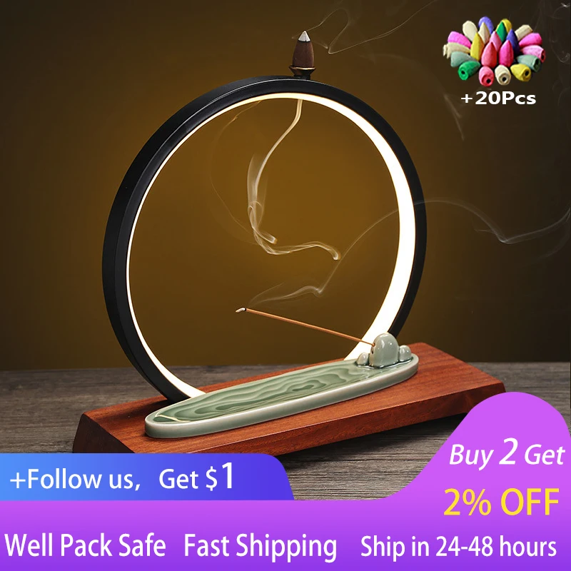 Creative ceramic incense burner, incense plug, recumbent incense burner, household decoration, USB light ring
Creative ceramic incense burner, incense plug, recumbent incense burner, household decoration, USB light ring