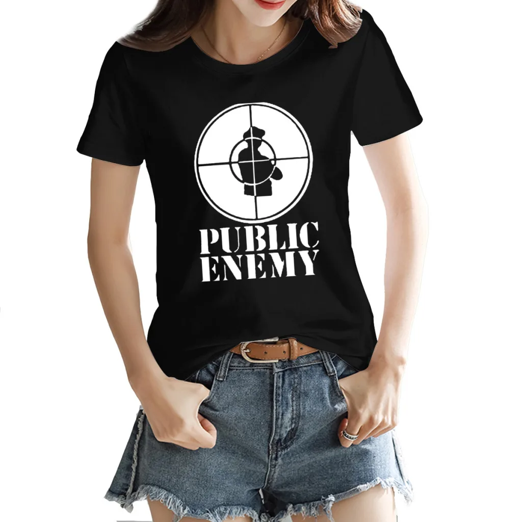 Women's T-shirt Public Enemy Public Enemy(2) Creative Crewneck Funny Geek Fresh Black Tops Tees European Size
Women's T-shirt Public Enemy Public Enemy(2) Creative Crewneck Funny Geek Fresh Black Tops Tees European Size