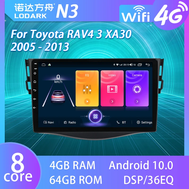 LODARK Car GPS Navigator Intelligent System For Toyota RAV4 3 XA30 2005-2013 Android Multimedia Player Touch Screen Radio 2 DIN
LODARK Car GPS Navigator Intelligent System For Toyota RAV4 3 XA30 2005-2013 Android Multimedia Player Touch Screen Radio 2 DIN