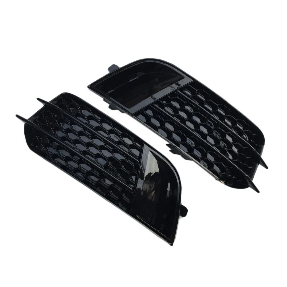 Car Front Bumper Fog Lamp Cover Fog Light Trim Honeycomb Mesh Grilles for-Audi A1 Non Sline 2010-2015 RS1 Style
Car Front Bumper Fog Lamp Cover Fog Light Trim Honeycomb Mesh Grilles for-Audi A1 Non Sline 2010-2015 RS1 Style