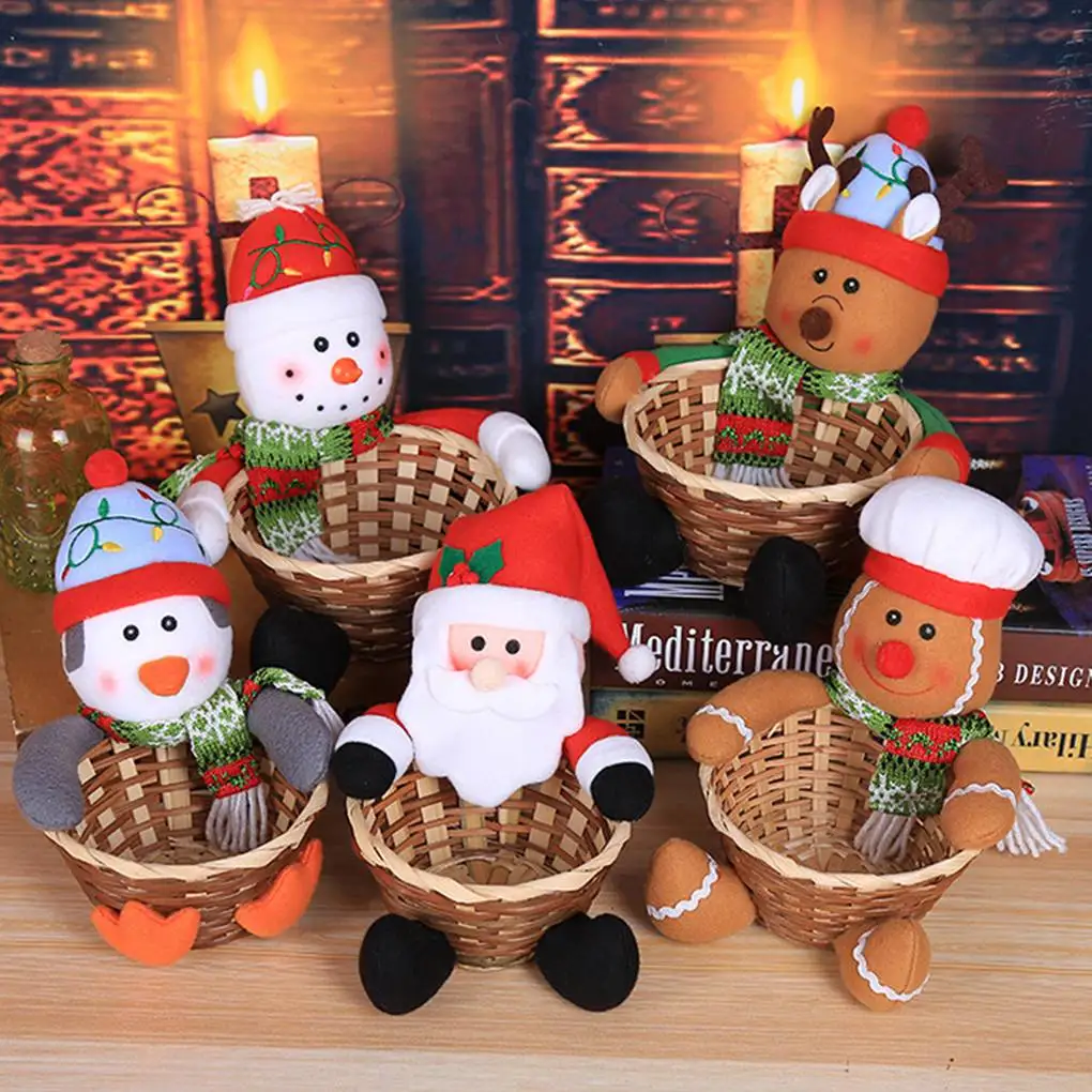 Merry Christmas Candy Storage Basket Home Table Decoration Snowman Organizer Baskets New Year Gift Bag Xmas New Year Decorations
Merry Christmas Candy Storage Basket Home Table Decoration Snowman Organizer Baskets New Year Gift Bag Xmas New Year Decorations