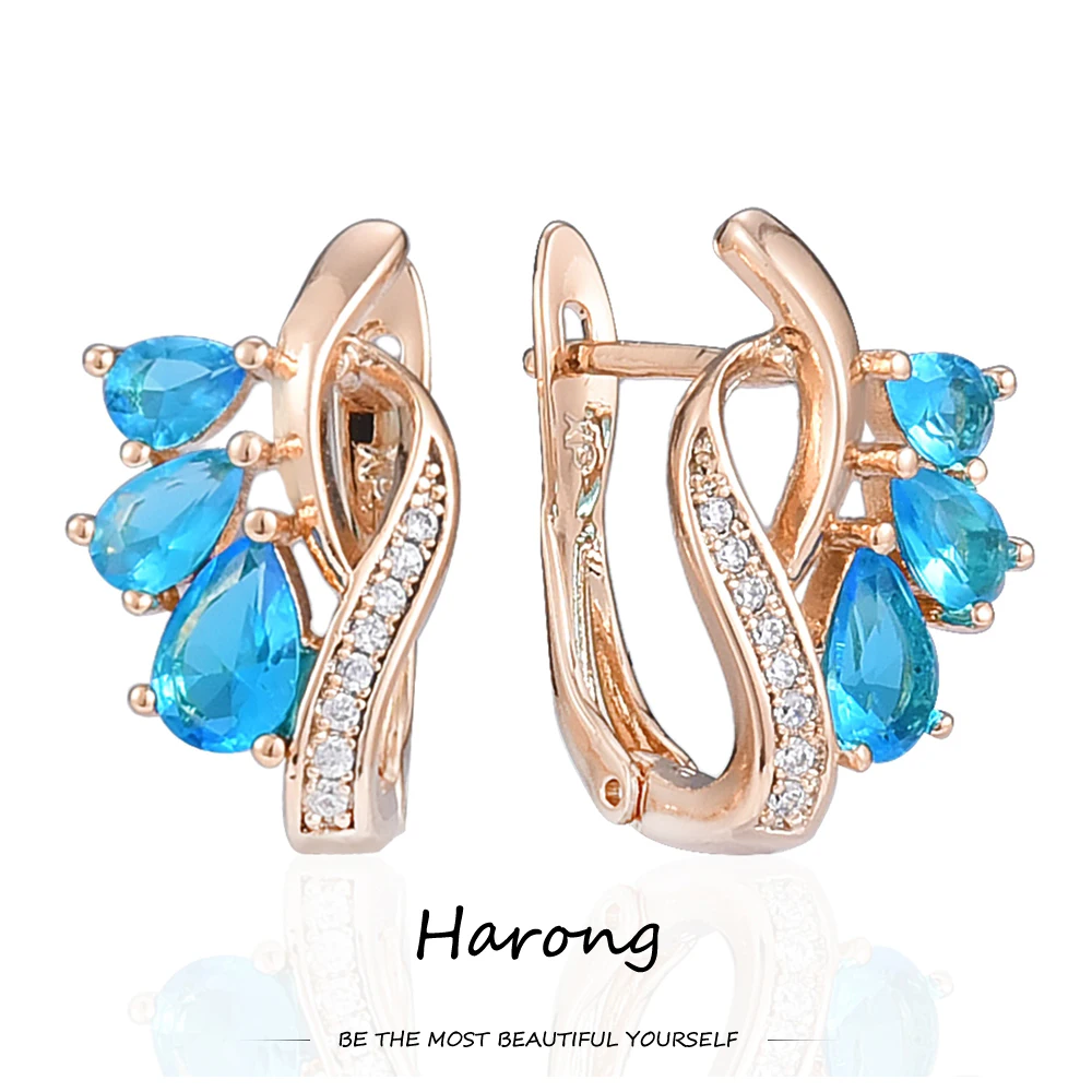 Luxury Geometric Blue Crystal Zircon Stud Earrings High Quality AAA Natural Stone Metal Earrings For Woman Wedding Party Jewelry
Luxury Geometric Blue Crystal Zircon Stud Earrings High Quality AAA Natural Stone Metal Earrings For Woman Wedding Party Jewelry