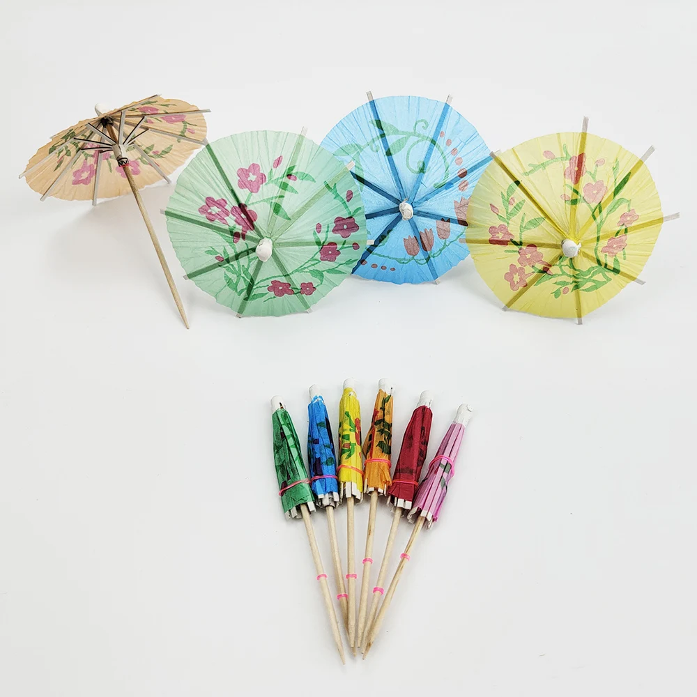 50pcs Funny Disposable Bamboo Skewers Umbrella Flower Salad Vegetable Sticks Toothpick Skewer for Diy Party Decorations
50pcs Funny Disposable Bamboo Skewers Umbrella Flower Salad Vegetable Sticks Toothpick Skewer for Diy Party Decorations