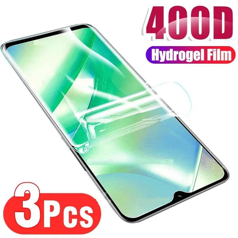 

3PCS 500D Hydrogel Film On For OPPO A5 A9 2020 A94 A93 A91 A72 A73 A52 A53s Reno 2z 3 4 5 6 Lite R17 R15 film Screen Protector