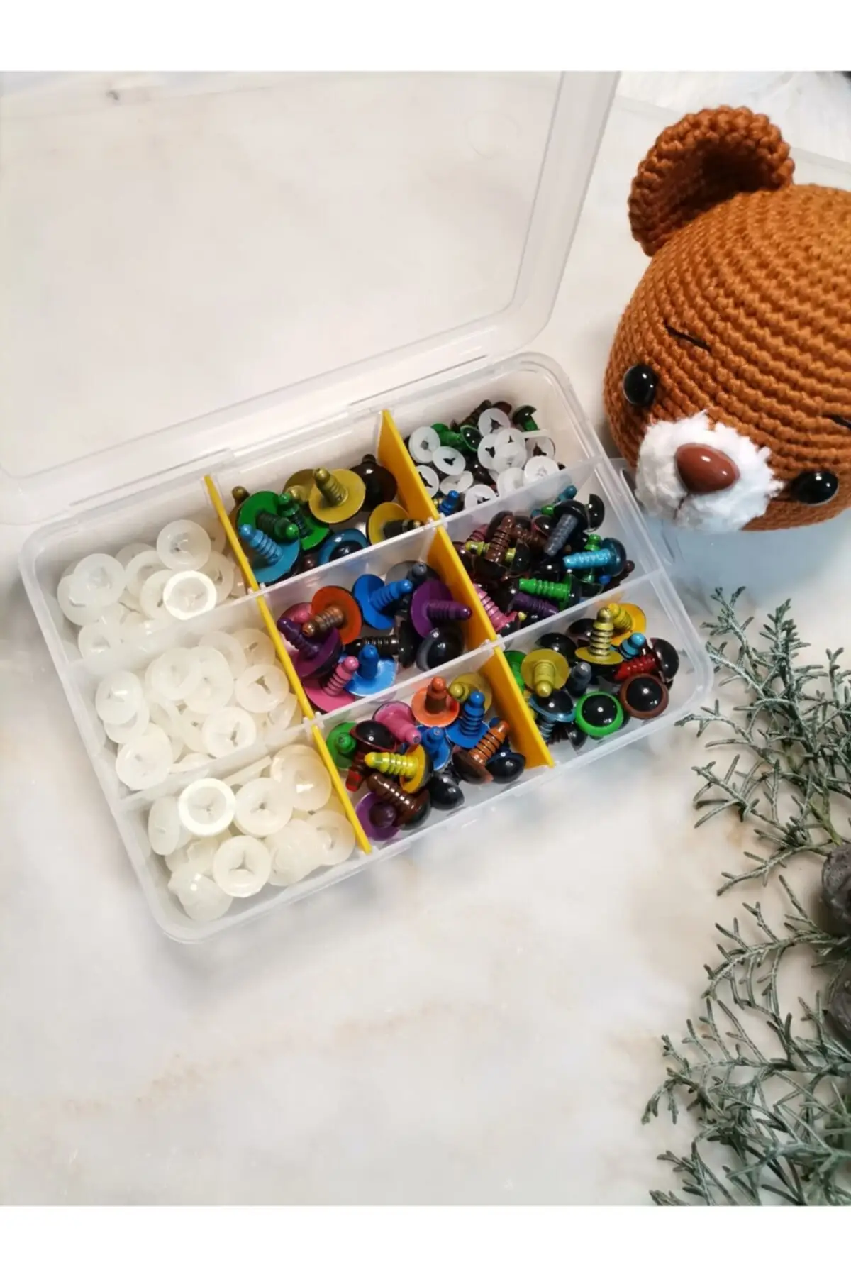 Безопасный винт Amigurumi 1. Качественный импортный Красочный Глаз Набор 50 пар сетчатых стандартных принадлежностей и развлечений
Безопасный винт Amigurumi 1. Качественный импортный Красочный Глаз Набор 50 пар сетчатых стандартных принадлежностей и развлечений