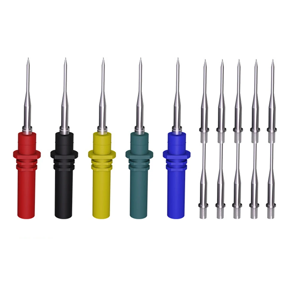 Automotive HT307A Oscilloscope Acupuncture Probe Set With 10 Replacement Needles For Diagnosis Test Repair Tools 65mm
Automotive HT307A Oscilloscope Acupuncture Probe Set With 10 Replacement Needles For Diagnosis Test Repair Tools 65mm
