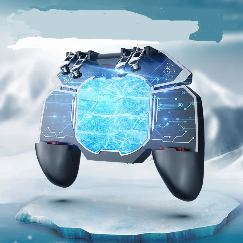 PUBG Triggers 6 Fingers Grip Gamepad L1R1 Trigger Phone Game Radiator Gaming Remote Fits for PUBG/Fortnite/Rule of Survival Game
PUBG Triggers 6 Fingers Grip Gamepad L1R1 Trigger Phone Game Radiator Gaming Remote Fits for PUBG/Fortnite/Rule of Survival Game