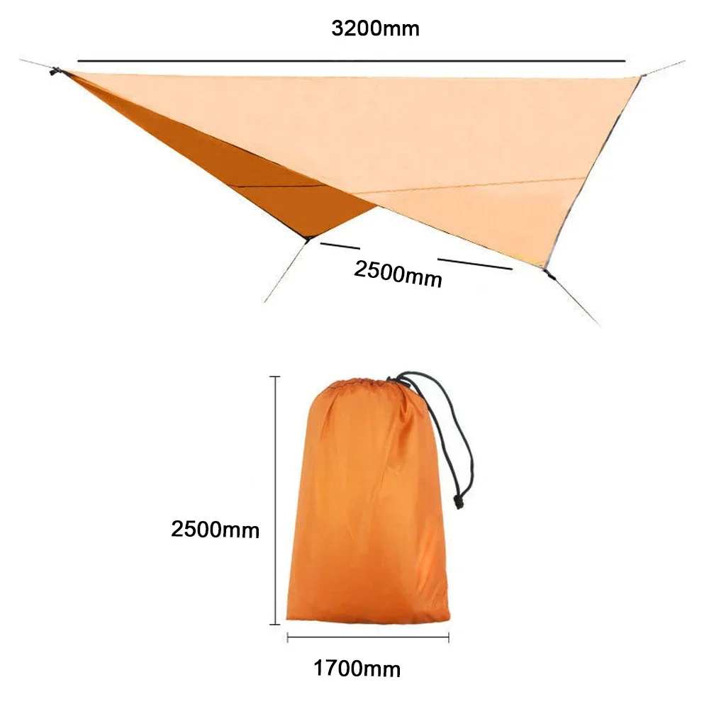 

Портативный наружный солнцезащитный козырек, водонепроницаемый солнцезащитный козырек из ткани Оксфорд, тент для кемпинга, многофункциональная тентовая палатка, коврик для пикника