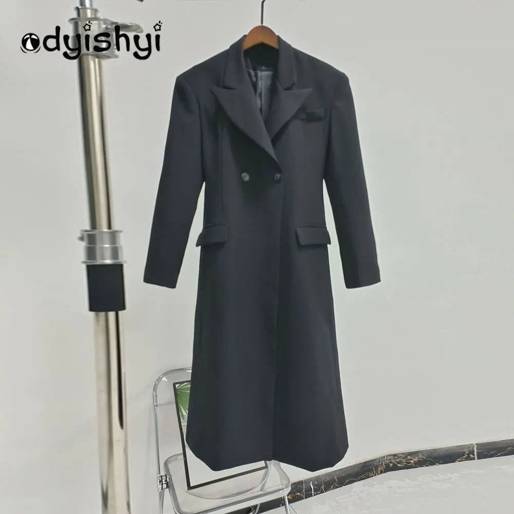 A Line Long Trench Coat For Women 2023 Spring Suit Collar Long Sleeve Straight Windbreaker Fashion Streetwear Temperament Lady
A Line Long Trench Coat For Women 2023 Spring Suit Collar Long Sleeve Straight Windbreaker Fashion Streetwear Temperament Lady