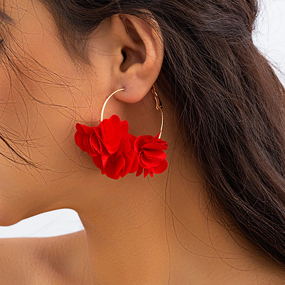 Salircon Bohemian Colorful Flower Pendant Earrings For Women Fashion Big Hoop Earrings Trend Aesthetics Summer Beach Jewelry
Salircon Bohemian Colorful Flower Pendant Earrings For Women Fashion Big Hoop Earrings Trend Aesthetics Summer Beach Jewelry