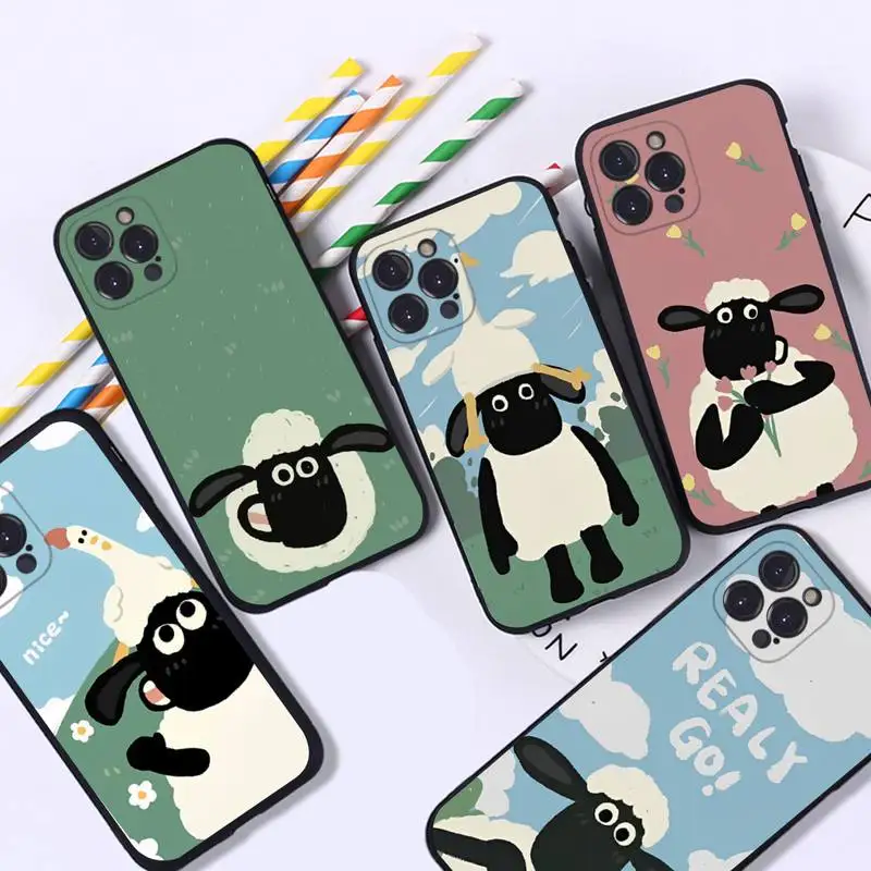 Cute Cartoon Sheep Phone Case For iPhone 8 7 6 6S Plus X SE 2020 XR XS 14 11 12 13 Mini Pro Max Mobile Case 
Cute Cartoon Sheep Phone Case For iPhone 8 7 6 6S Plus X SE 2020 XR XS 14 11 12 13 Mini Pro Max Mobile Case