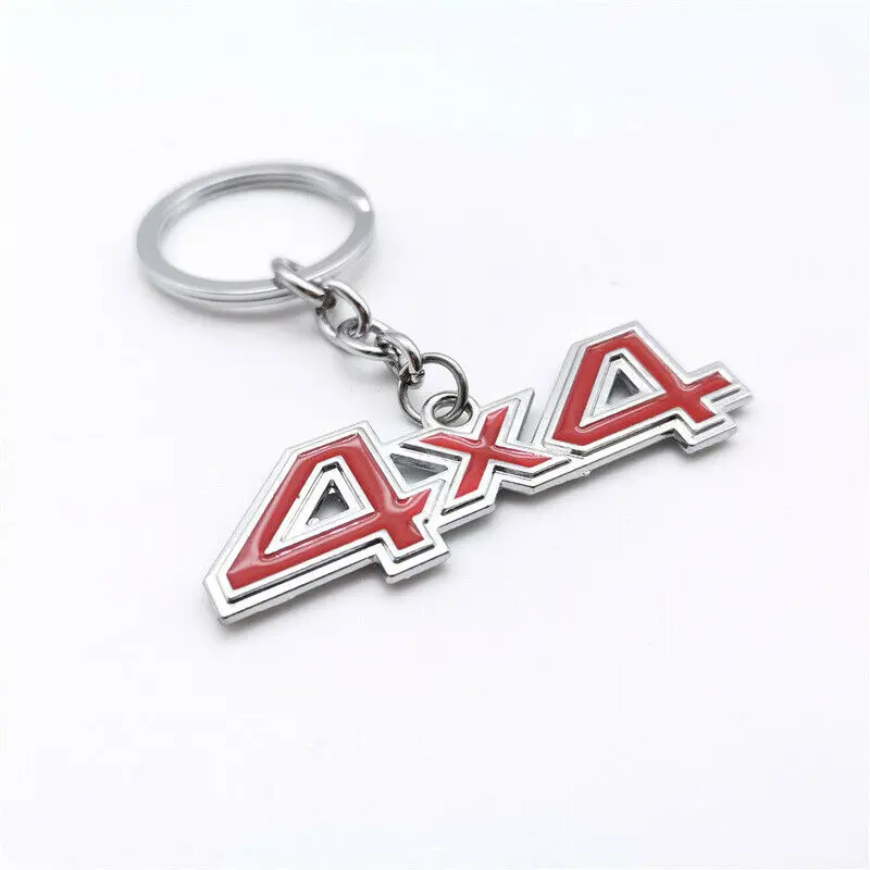 Chrome Red 4x4 Key Chain Car Key Ring Keyfob for Sierra Ram Avalanche Wanger Car Accessories 
Chrome Red 4x4 Key Chain Car Key Ring Keyfob for Sierra Ram Avalanche Wanger Car Accessories